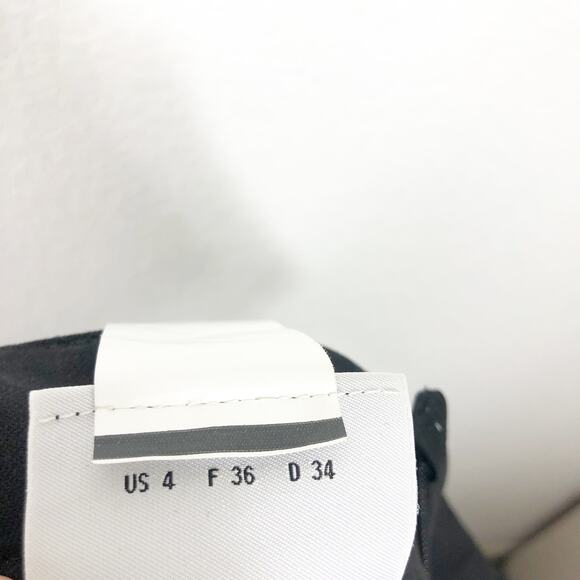 Akris Punto Stretch Virgin Wool Crepe Pencil Skirt Size 4 Black Work Wear - Picture 6 of 13